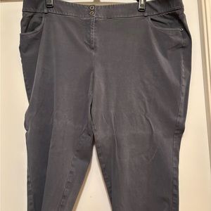 Gray Capris